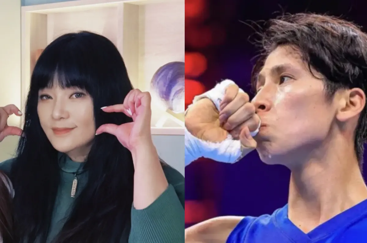 ▲林郁婷（右）金牌戰將對上20歲小將茱莉亞·塞琳梅塔，唐綺陽（左）曝林郁婷「土星雙魚」處境，要她別中了虛招。（圖／翻攝自唐綺陽臉書、林郁婷IG）