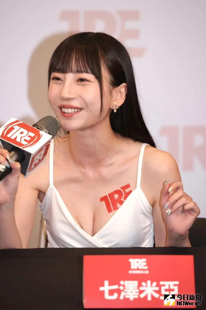▲七澤米亞相當活潑熱情，是場上的開心果。（圖／記者李政龍攝）