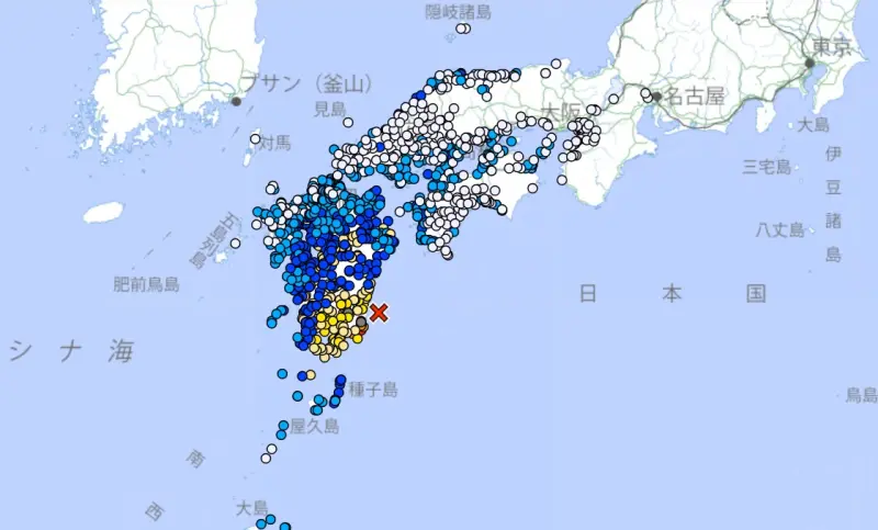 ▲日本宮崎縣日向灘週四(8)下午發生規模7.1地震,日本氣象廳首度發布「南海海槽地震臨時情報」。(圖/日本氣象廳官網)