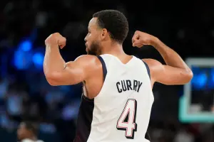 奧運男籃／Curry「單場36分」非史上第一！隊史紀錄14分鐘轟37分
