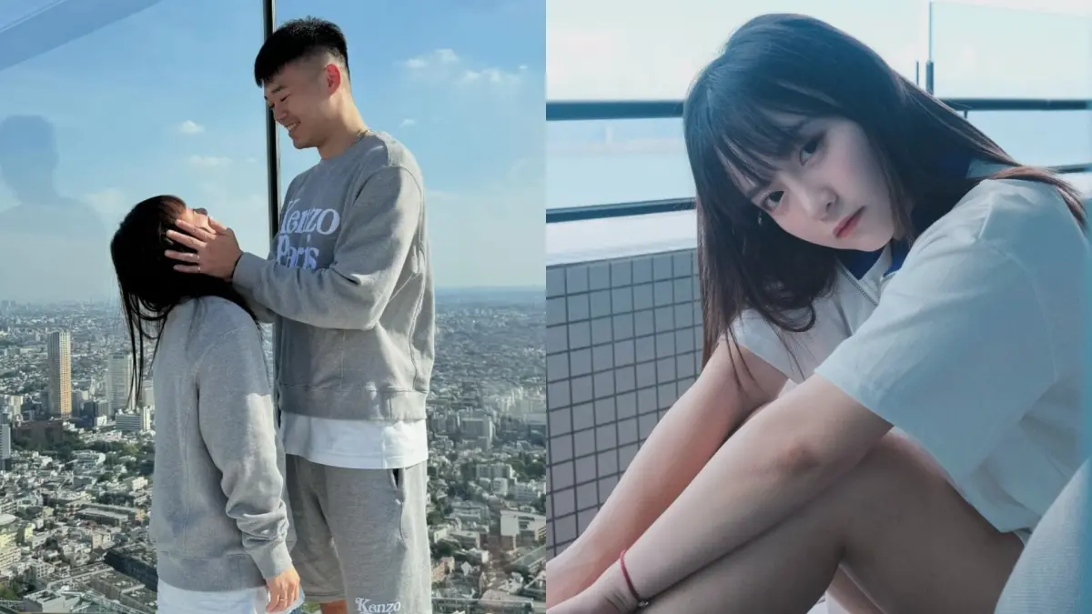 ▲陳詩媛現身在機場管制區迎接王齊麟挨轟搞特權！她直面網友首度發聲道歉：「第一次經歷這種事。」（圖／王齊麟Threads、陳詩媛IG）