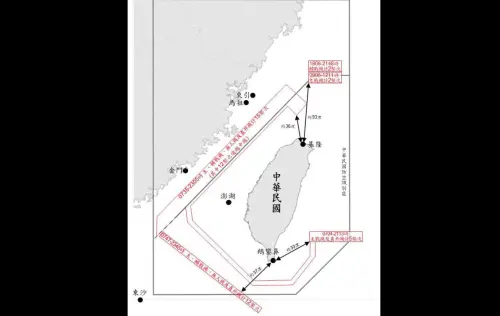 遭質疑共軍進入我國領空！國防部改口稱「原繪圖基準點標註錯誤」
