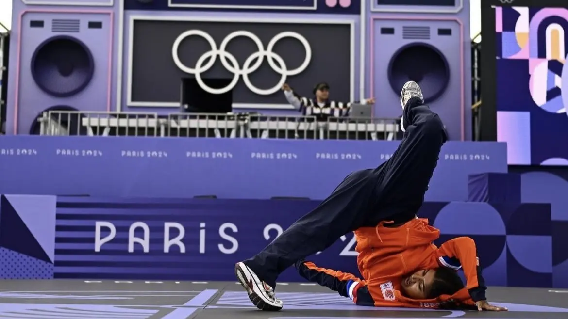 ▲本屆巴黎奧運進入尾聲，但還有「霹靂舞」項目將於明（10）日壓軸登場。（圖／翻攝自IG @breakingforgold）