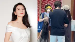 高圓圓出席5歲愛女開學典禮!Rhea萌樣罕曝光 出眾氣質驚豔粉絲