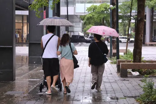 ▲凱米颱風、下雨、雨天、天氣配圖。（圖／記者陳明安攝，2024.07.25）