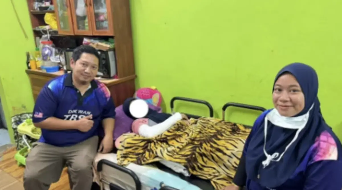 ▲馬來西亞一名女子跟丈夫吵架後，被推下山谷，大難不死的她，靠著意志力脫困。（圖／翻攝自中國報）