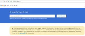▲短網址服務為一種把「原始長網址」轉換成「短網址」的技術，縮短網址可讓網址在視覺上更簡潔，分享網址時也更方便。（圖／翻攝自Google短網址網頁）