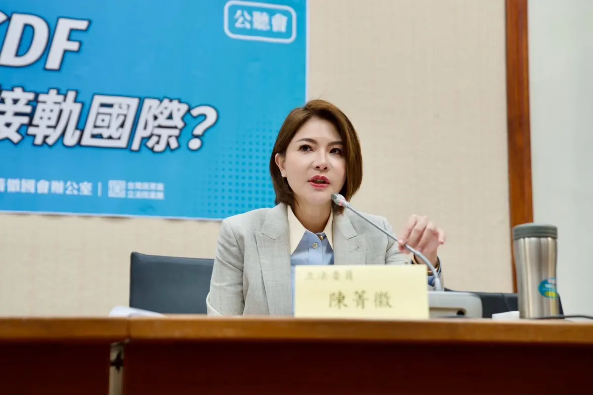 ▲國民黨立委陳菁徽籲落實互助式喘息。（圖／陳菁徽辦公室提供）