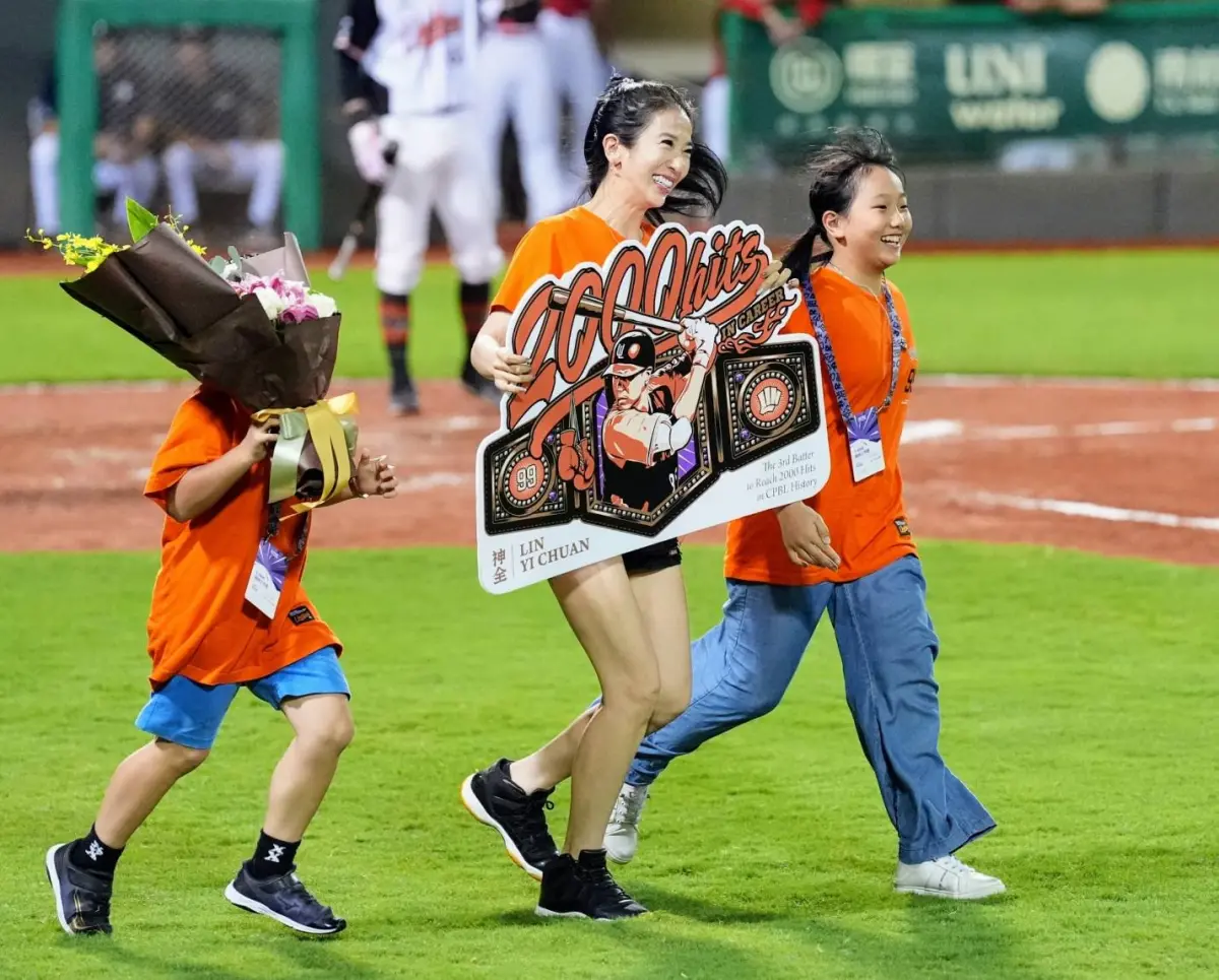 ▲林益全近期推出新書《All in全力出擊：林益全的球心之道》，書中內容也引發熱議，對此林益全妻子林家嘉也發文表示，自己從未參與新書的寫作。（圖／統一獅提供）