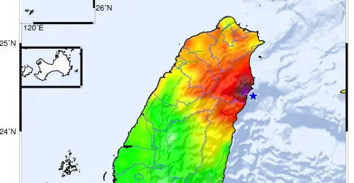 宜蘭5.7地震晃好久！氣象署曝原因　一週內小心「規模4.5餘震」　
