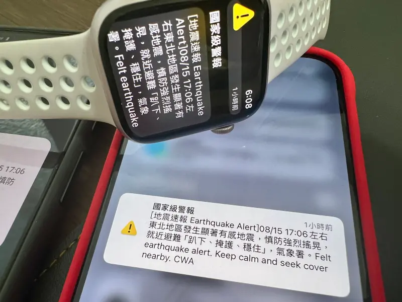 ▲氣象署表示，未來針對地震國家級警報，將新增發布標準，讓民眾面對強震時，有更多時間應對。（圖／記者周淑萍攝）