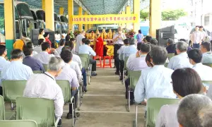 ▲台灣中油石化事業部舉辦中元普渡祈安法會。(圖／中油公司石化事業部提供)