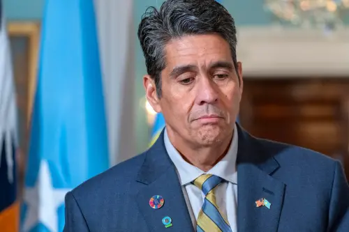 ▲中國持續擴大在太平洋地區影響力之際，帛琉總統惠恕仁（Surangel Whipps）揭露中國試圖迫使帛琉與台灣斷交的多種手段，引發國際關注。（圖／美聯社／達志影像）