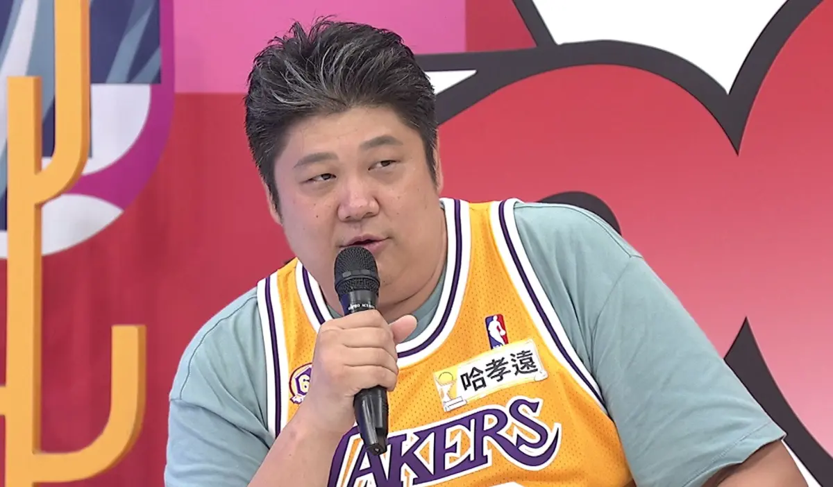 ▲哈孝遠與一位學長共同開設籃球節目，不過在節目順利結束後，對方不僅消失不見，還積欠球隊、廠商薪水，（圖／中天提供）