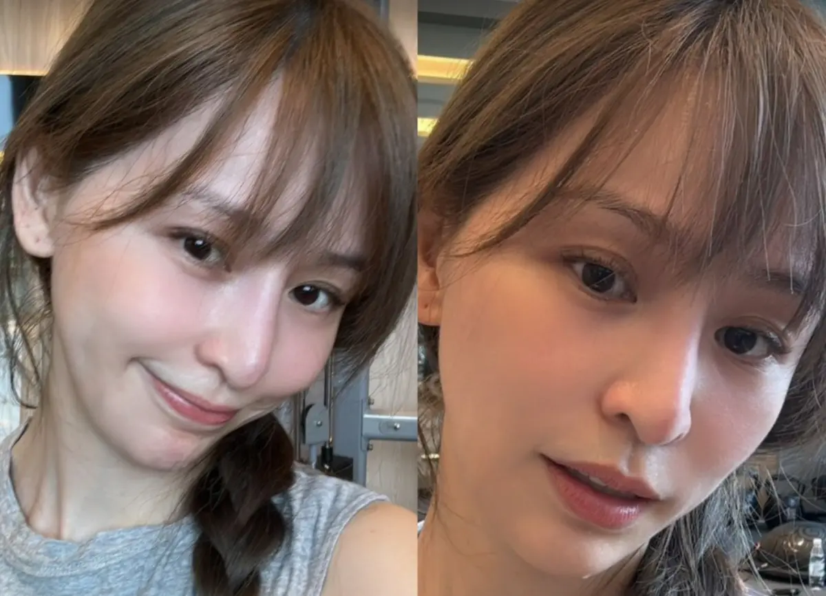 ▲王心凌健身自拍，真實膚況粉絲驚呼「不敢相信」，完全看不出41歲的年紀。（圖／翻攝自王心凌IG）