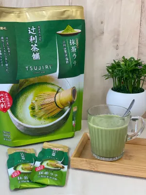 ▲推薦抹茶控開喝「辻利茶舗抹茶沖泡飲」，在辦公室或家裡都可以輕鬆嚐鮮。（圖／辻利茶舗提供）