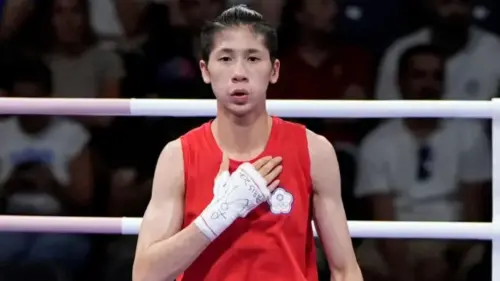 ▲川普簽署行政命令成立2028洛杉磯奧運任務小組，並宣示將實施嚴格性別檢測，這番言論因林郁婷過往性別爭議而引發體壇關注。（圖／美聯社／達志影像）