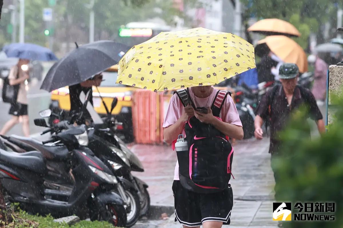 快訊／南北天氣兩樣情！高雄等3縣市「大雨特報」 北台灣飆38度