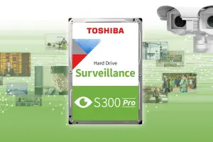 特企／Toshiba推出適用大型視訊監控　新一代S300 Pro監控型硬碟
