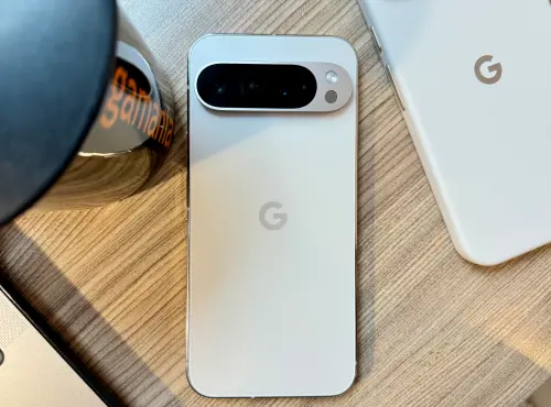 Google Pixel 9 XL。(圖/記者周淑萍攝) ▲Google Pixel 9 XL。(圖/記者周淑萍攝)