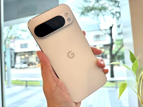 ▲Google Pixel 9 XL。（圖／記者周淑萍攝）