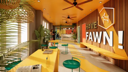 大阪有新飯店開幕,由小鹿文娛旅宿集團投資開設的「FAWN HOTEL」,大廳可見暖色調營造歡樂氛圍,慶開幕,每晚新台幣1600元起,等於每人每晚才800元起。(圖/小鹿文娛提供) ▲小鹿文娛推出套票可住台、日6家旅館套票,每張1500元,雙人入住大阪的「FAWN HOTEL」,等於每晚每人千元不到。(圖/小鹿文娛提供)