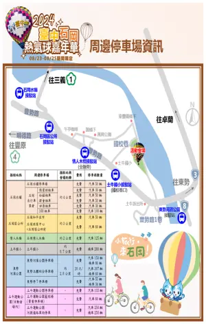 石岡熱氣球嘉年華　東勢警：實施交通管制
