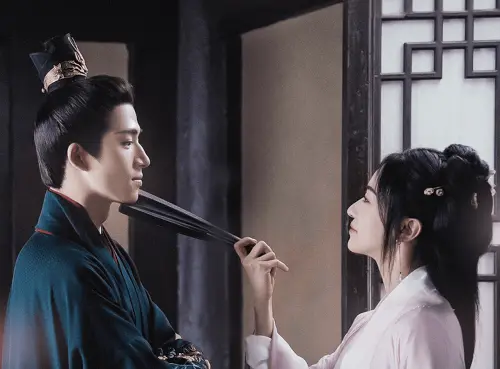 ▲《墨雨雲間》吳謹言（左）王星越（右）劇中聯手復仇，對手戲精彩。（圖／愛爾達電視 提供）