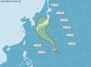 珊珊颱風直衝日本！台灣局部大雨、對流旺盛時機　北北桃今飆37°C
