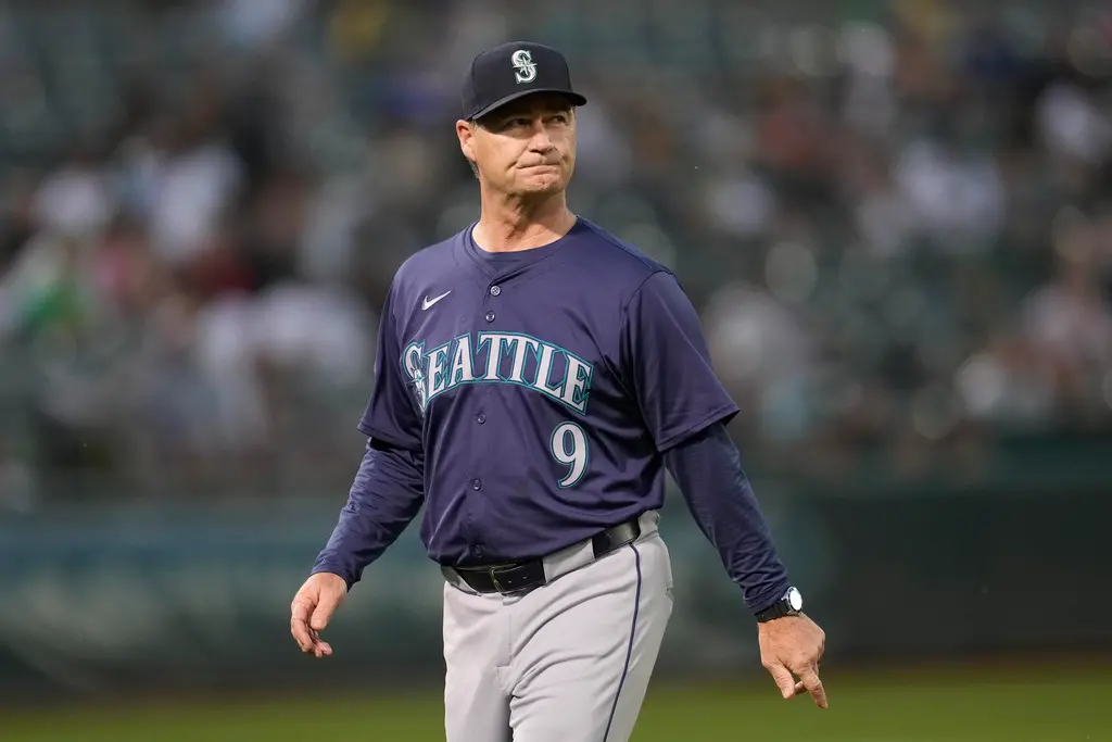 ▲領軍西雅圖水手長達九年的總教練Scott Servais，因為近期球隊戰績崩盤，而遭到換帥，過去執教期間累積668勝624敗、勝率51.7%。（圖／美聯社／達志影像）