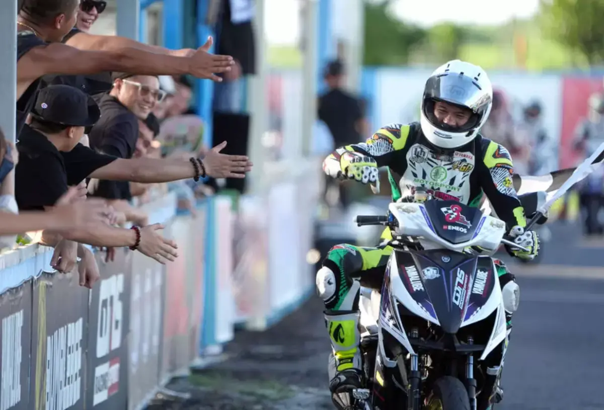 ▲36歲老將游瑋倫第四站反超奪下125A組冠軍。(圖/TSR提供)