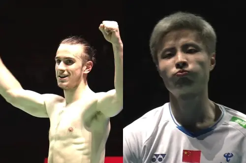 拉尼耶爆冷球王脫衣慶祝!年僅19歲 石宇奇也稱讚:年紀輕實力好