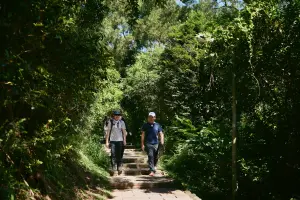 ▲礁溪老爺酒店則有「淡蘭古道探索團」，以淡蘭古道南路為體驗路線，挑戰從知名地標101大樓徒步至礁溪老爺酒店。（圖／老爺酒店提供）