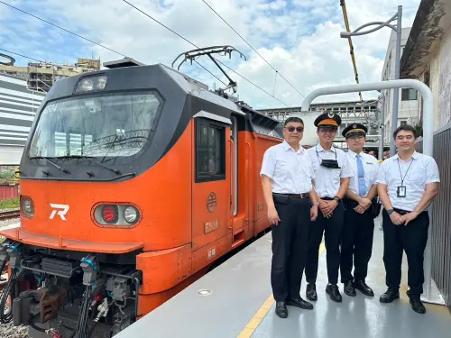 ▲台灣鐵路公司表示，E500電力機車預計9月加入營運行列。（圖／台灣鐵路公司提供）