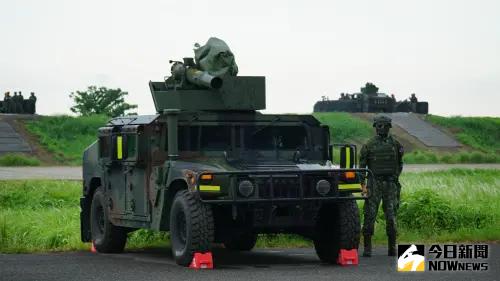 ▲M拖式飛彈悍馬車。（圖／記者呂炯昌攝，2024.08.26）