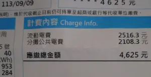 ▲有剛入住新社區的民眾，發現夏季電費也影響到社區公共電費金額，近期收到帳單更「狂飆2千元」。（圖／翻攝基隆人日常）