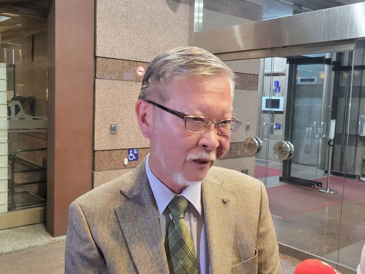 ▲民進黨廉政會今晚召開討論相關懲處，主委邱駿彥出面說明。（圖／記者陳佩君攝，2024.08.27）