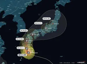 珊珊颱風路徑很可怕！日本天氣壞到週末　「5地區」風雨最劇烈
