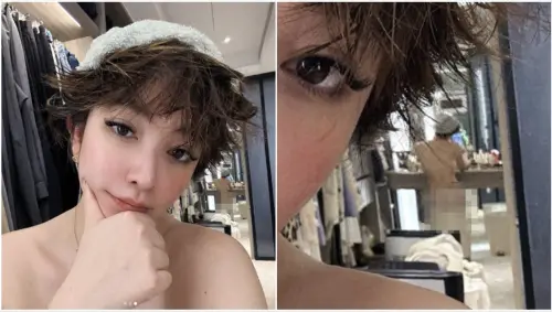 ▲許維恩身材火辣，曾在《角頭2》裸背入鏡。（圖／許維恩IG@sharon701111）