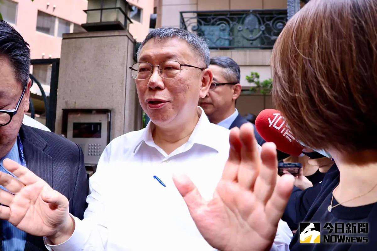 資深媒體人尚毅夫透露柯文哲起訴延後原因，「聽說昨天襄閱（檢察官）什麼都不講，那就是檢察長還沒有最後批（准）嘛！」。（圖／記者朱永強攝影）