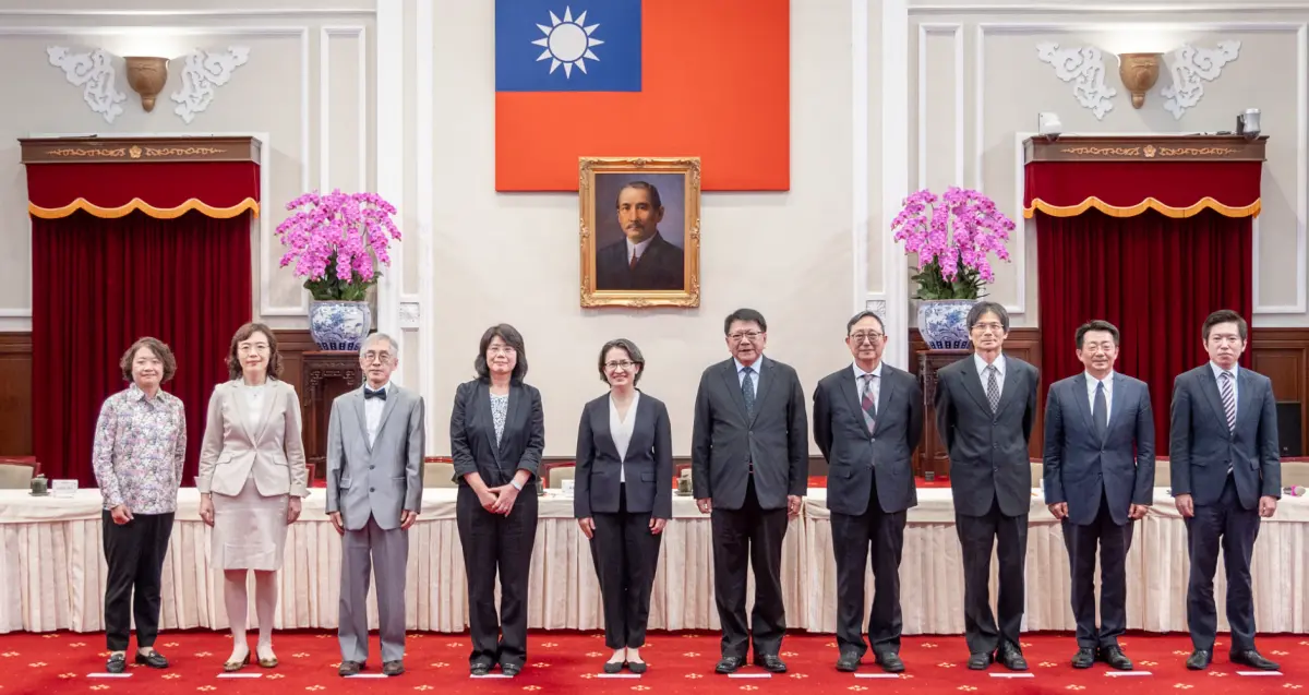 ▲蕭美琴今日公布113年司法院正副院長及大法官被提名人名單。（圖／總統府提供）