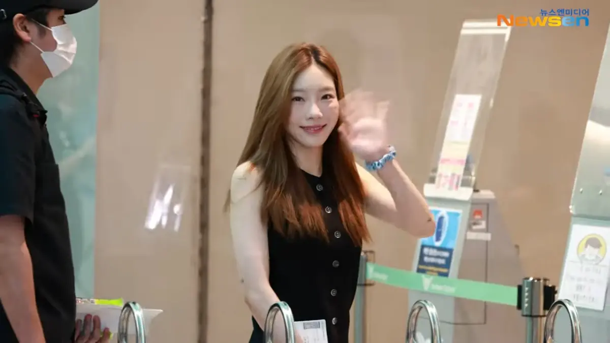 ▲「少女時代」太妍相隔1年2個月再來台灣，首度唱進高雄巨蛋。（圖／뉴스엔·Newsen YouTube）