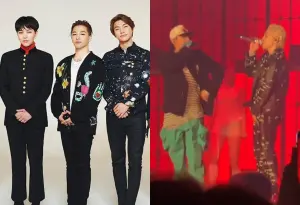 太陽演唱會上「BIGBANG合體了」!GD被拉上台 粉絲哭:王者歸來