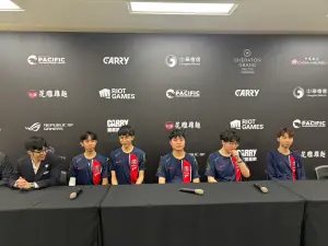 PSG奪下LOL《英雄聯盟》2024 PCS夏季冠軍,將以PCS第一種子進軍世界大賽。(圖/記者張志浩攝) ▲PSG奪下LOL《英雄聯盟》2024 PCS夏季冠軍,將以PCS第一種子進軍世界大賽。(圖/記者張志浩攝)