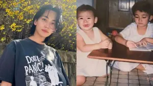 淨漢曾自爆小時候和妹妹的相處趣事 ▲淨漢曾自爆小時候和妹妹的相處趣事。(圖/淨漢IG)