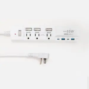 ▲特力屋熱銷的3P高溫斷電4開3插+USB PD65W充電座1.8m延長線，售價1490元。（圖／特力屋提供）