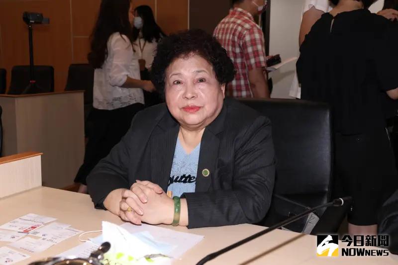 <p>▲113年最低工資審議會議,資方代表之一的中華民國工業協進會理事余玉枝。(圖/記者朱永強攝,2024.09.04)</p>