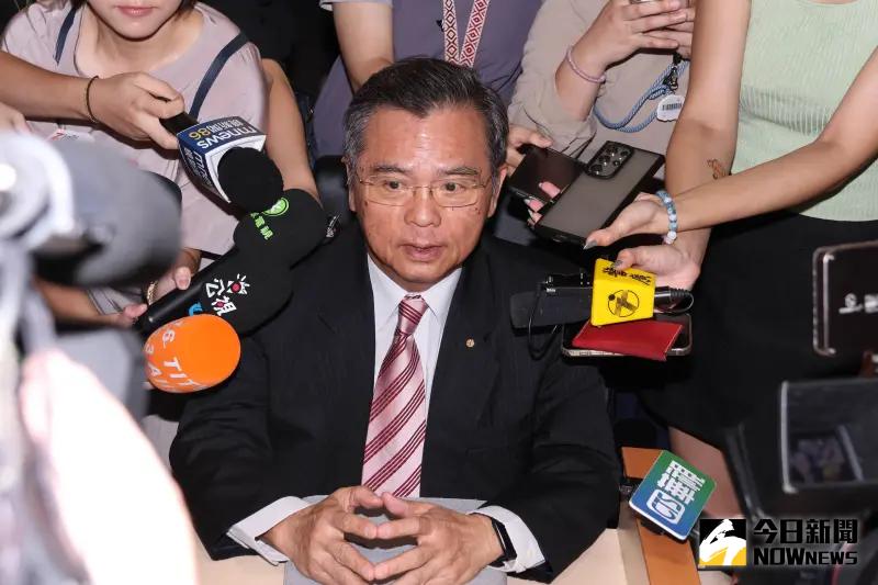 ▲113年最低工資審議會議,資方代表之一的中華民國工業協進會副秘書長邱一徹。(圖/記者朱永強攝,2024.09.04)