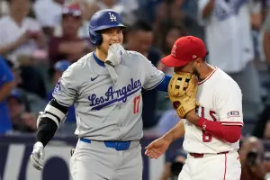 大谷翔平首次回娘家敲三壘安！Betts轟三分砲　道奇延長賽6:2天使
