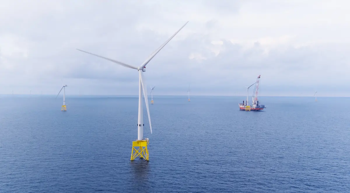 ▲中能風場商轉後，預估每年可發電逾11億度，減碳潛力約55萬噸。（圖／CIP提供）